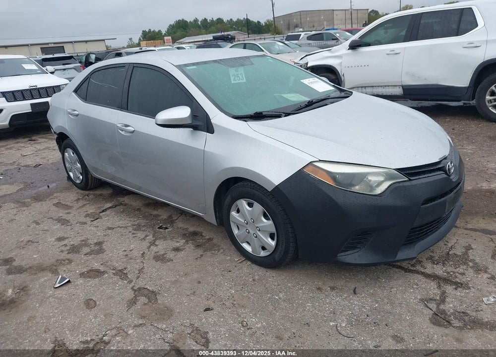 2014 TOYOTA COROLLA L VIN: 2T1BURHE4EC109480