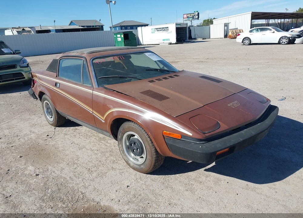1976 TRIUMPH TR7 VIN: 22630545042124729