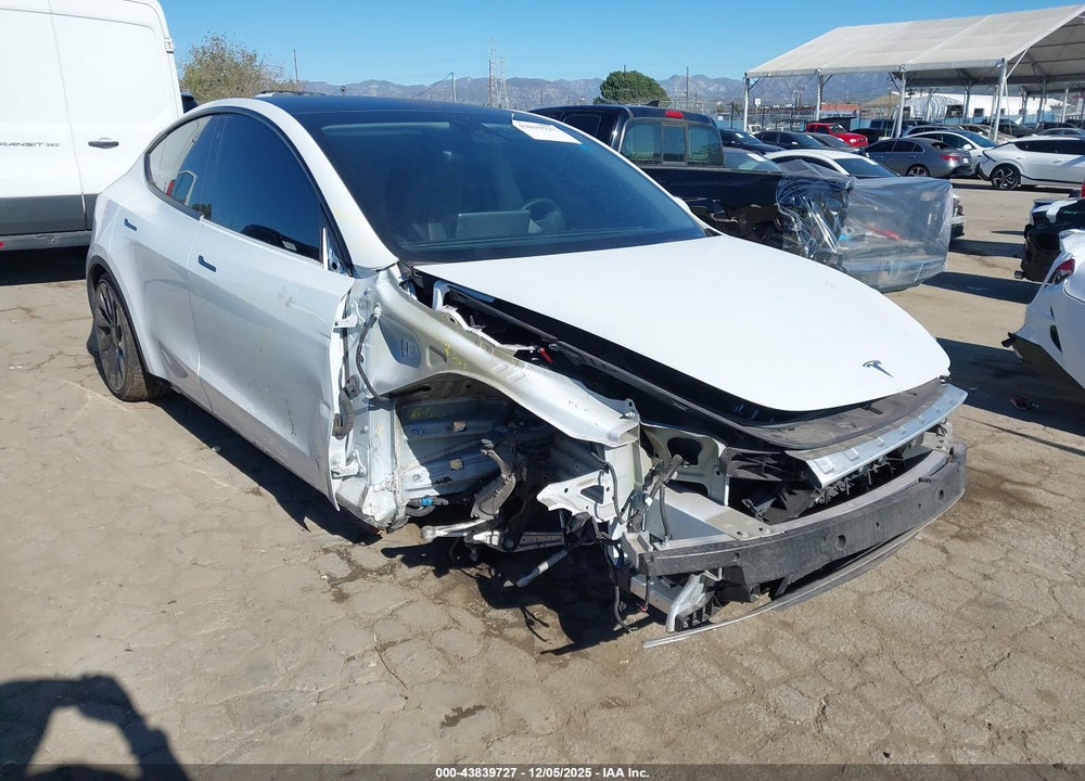 2023 TESLA MODEL Y PERFORMANCE DUAL MOTOR ALL-WHEEL DRIVE VIN: 7SAYGDEF8PF624047