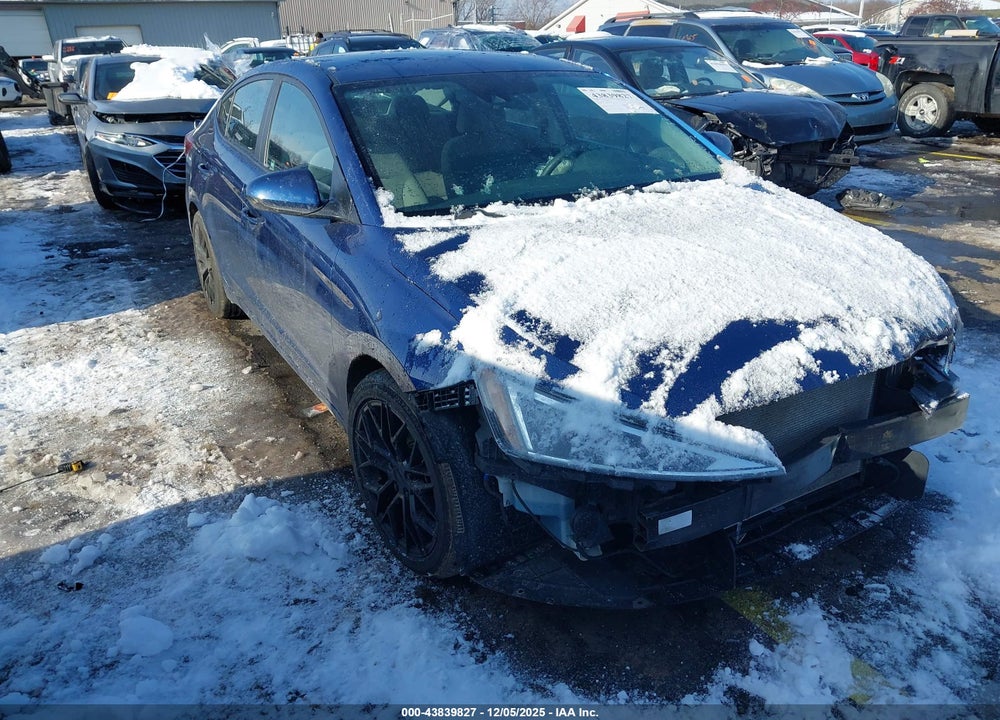 2020 HYUNDAI ELANTRA SEL VIN: 5NPD84LFXLH557894