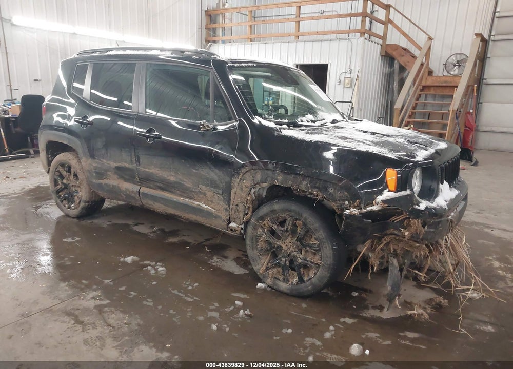 2016 JEEP RENEGADE JUSTICE VIN: ZACCJBBT8GPD39915