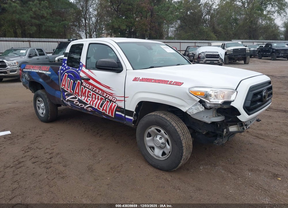 2022 TOYOTA TACOMA SR VIN: 3TYRX5GN6NT052159