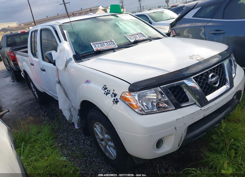 2017 NISSAN FRONTIER SV VIN: 1N6DD0ER7HN771614