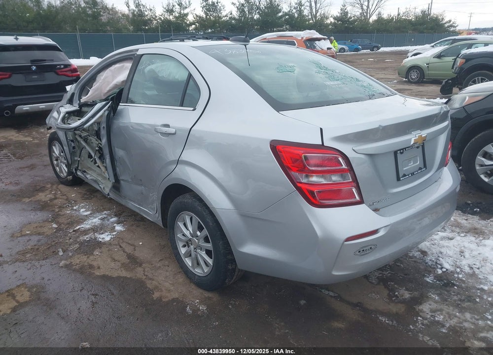 2017 CHEVROLET SONIC LT AUTO VIN: 1G1JD5SHXH4119292
