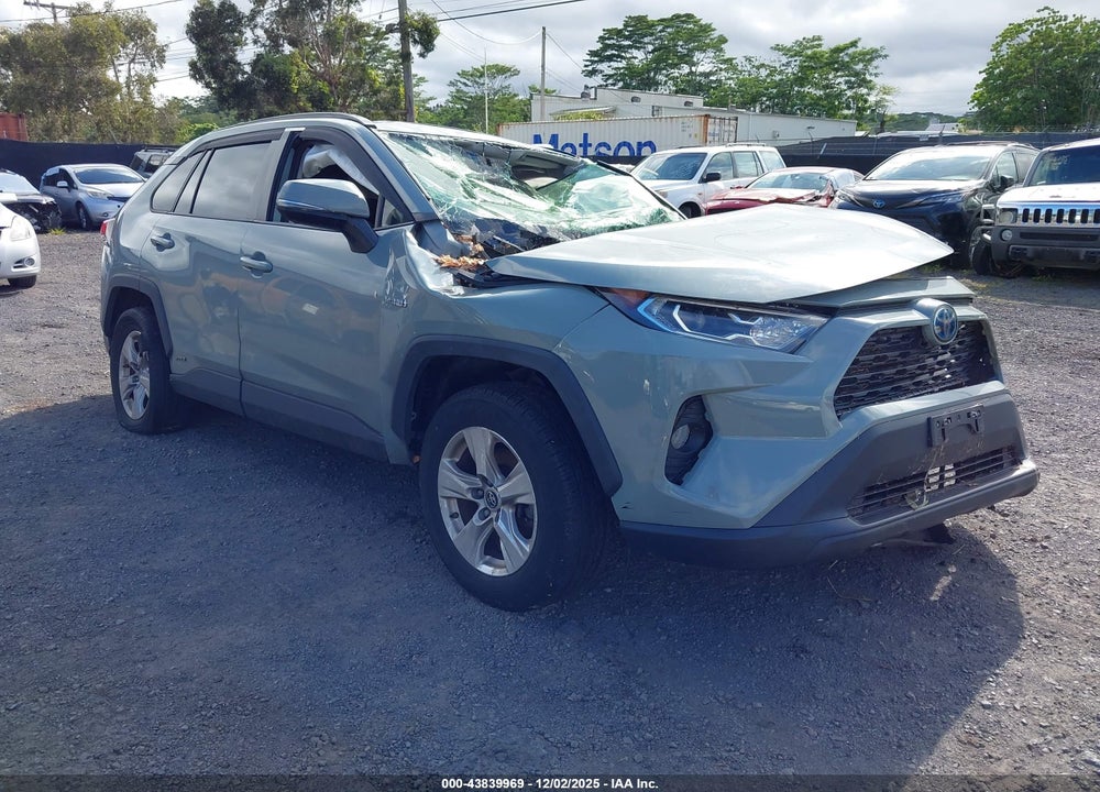 2019 TOYOTA RAV4 HYBRID XLE VIN: JTMRWRFV7KD029620