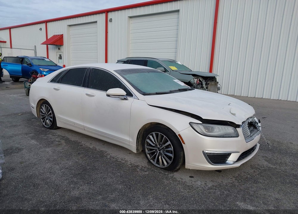 2017 LINCOLN MKZ SELECT VIN: 3LN6L5C96HR615328