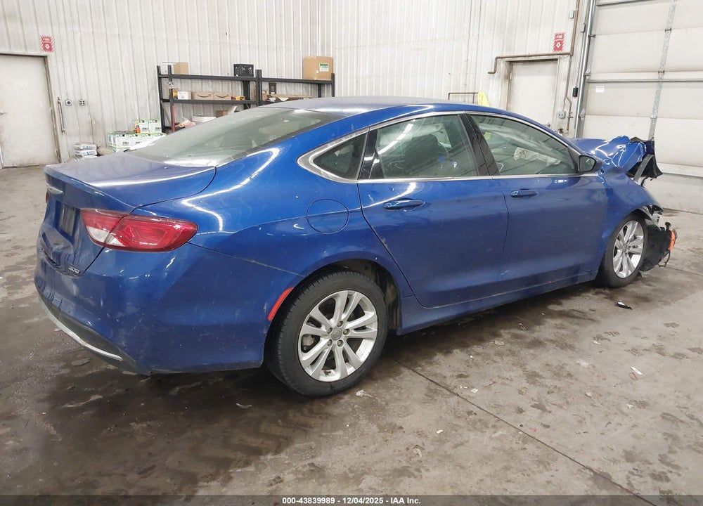 2016 CHRYSLER 200 LIMITED VIN: 1C3CCCAB2GN177723