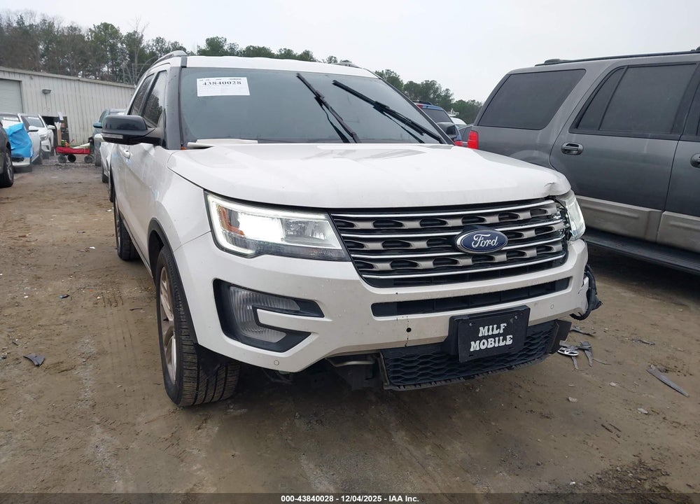2017 FORD EXPLORER XLT VIN: 1FM5K7D87HGD11786
