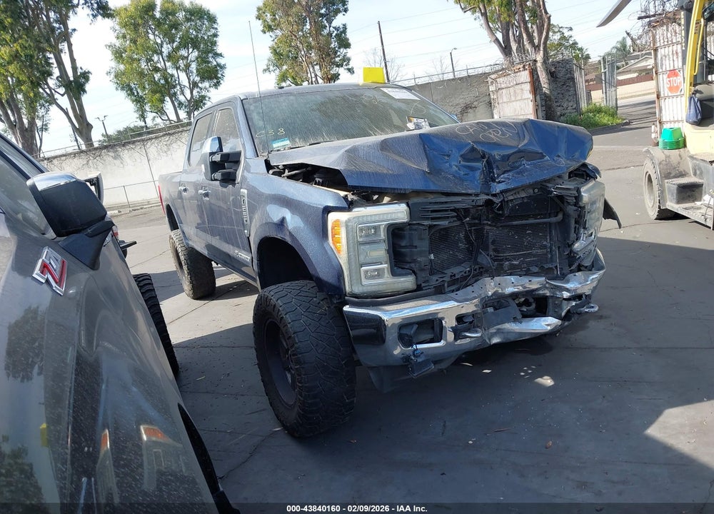 2017 FORD F-250 LARIAT VIN: 1FT7W2BT3HEB91508