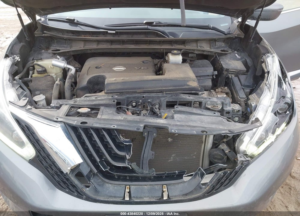 2018 NISSAN MURANO SV VIN: 5N1AZ2MH0JN138515