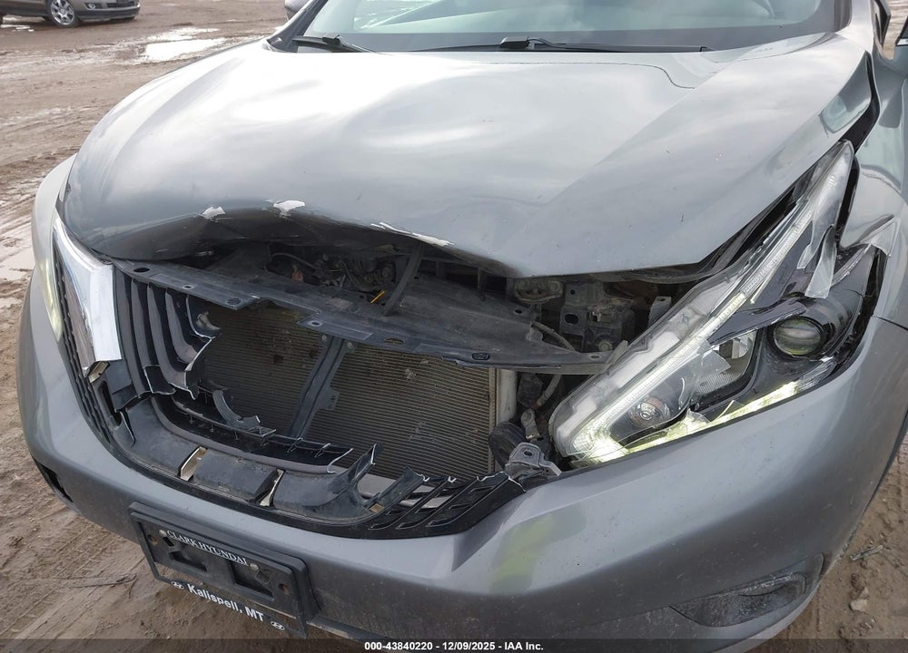 2018 NISSAN MURANO SV VIN: 5N1AZ2MH0JN138515
