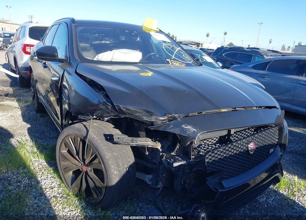 2017 JAGUAR F-PACE S VIN: SADCM2BV1HA079064