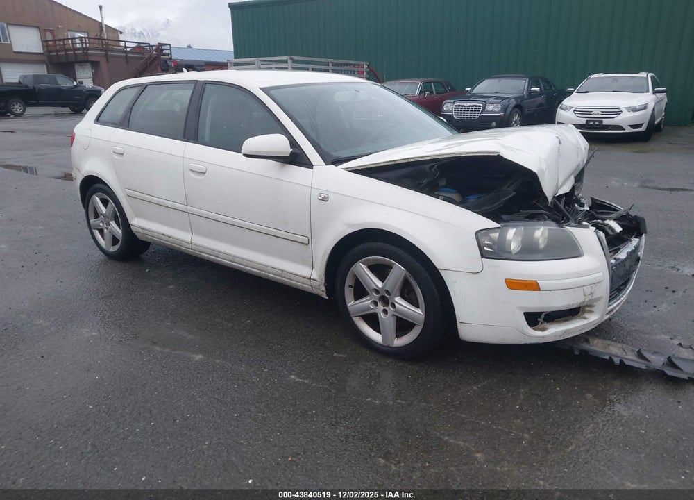 2006 AUDI A3 2.0T VIN: WAUHF78P26A005731