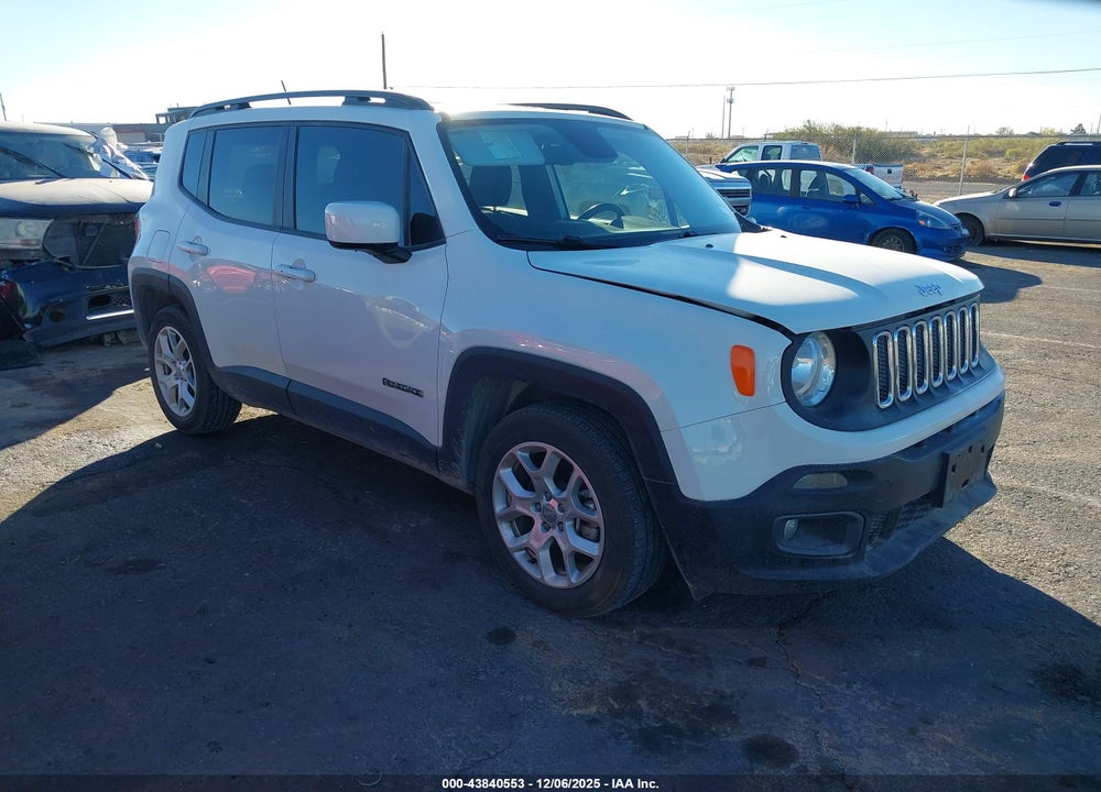 2016 JEEP RENEGADE LATITUDE VIN: ZACCJABT2GPE35131