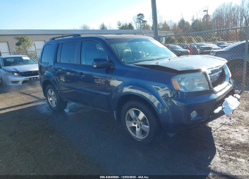 2011 HONDA PILOT EX-L VIN: 5FNYF3H50BB007280