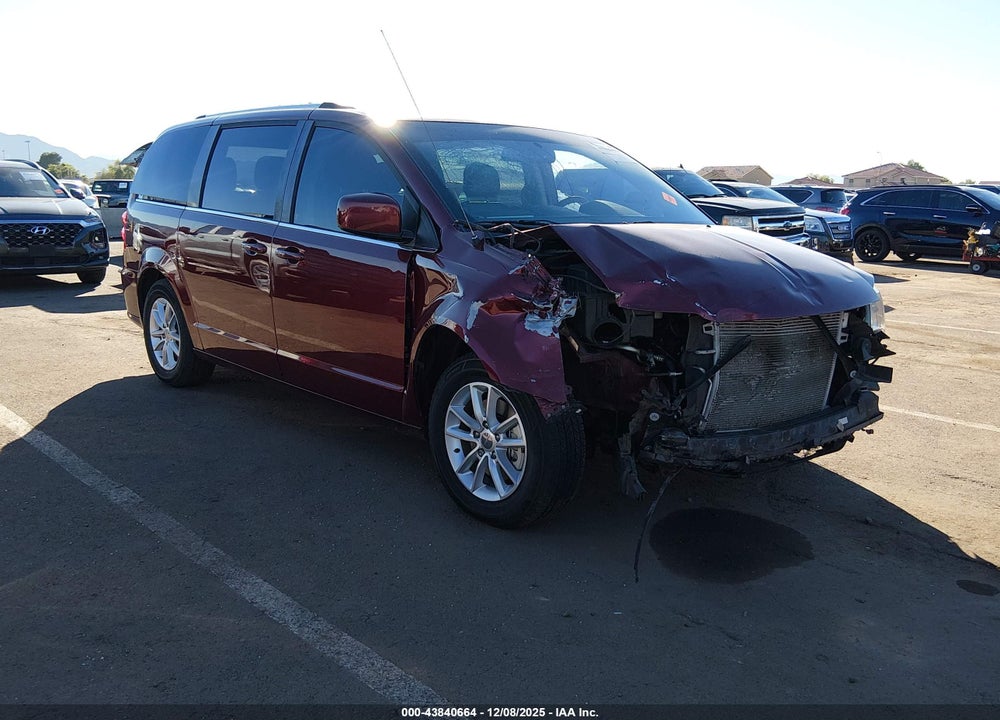 2018 DODGE GRAND CARAVAN SXT VIN: 2C4RDGCG1JR170534