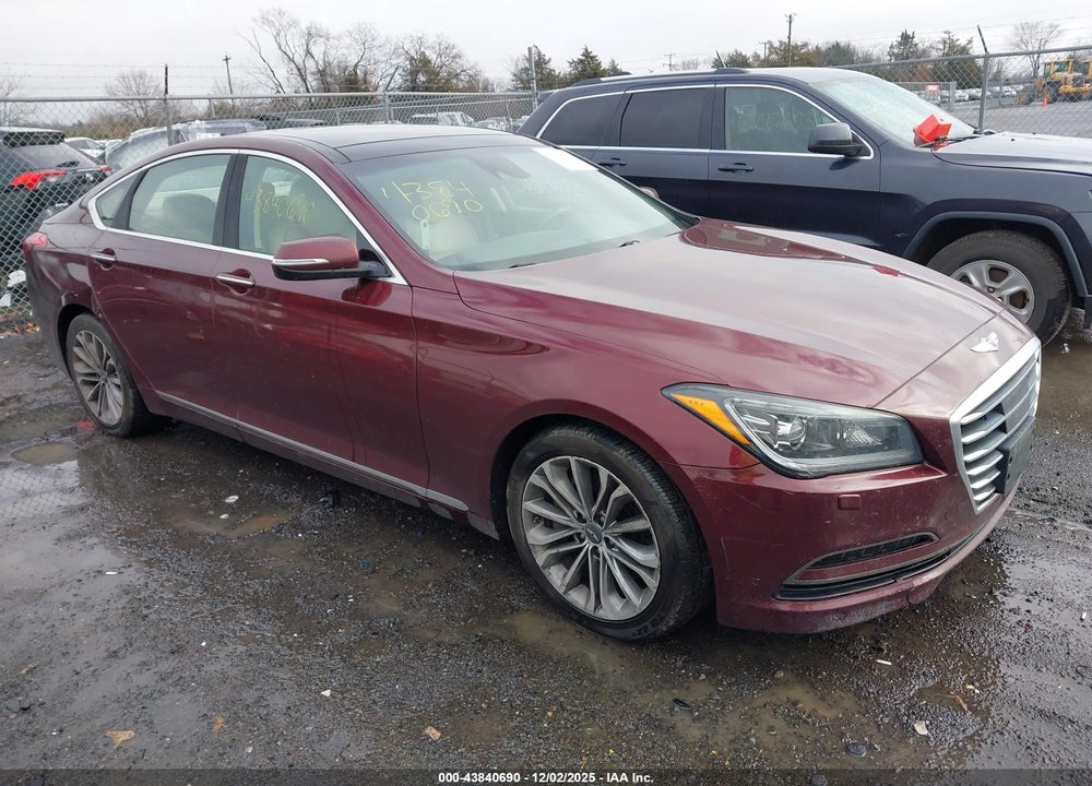 2015 HYUNDAI GENESIS 3.8 VIN: KMHGN4JE7FU020583