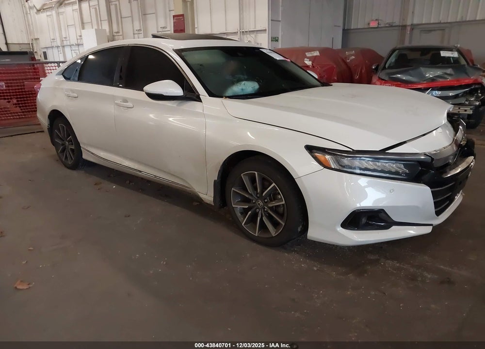 2021 HONDA ACCORD EX-L VIN: 1HGCV1F52MA081754
