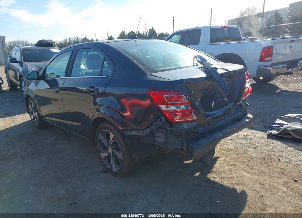 2017 CHEVROLET SONIC PREMIER AUTO VIN: 1G1JF5SB1H4133877
