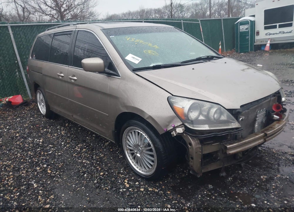 2007 HONDA ODYSSEY TOURING VIN: 5FNRL38807B058602