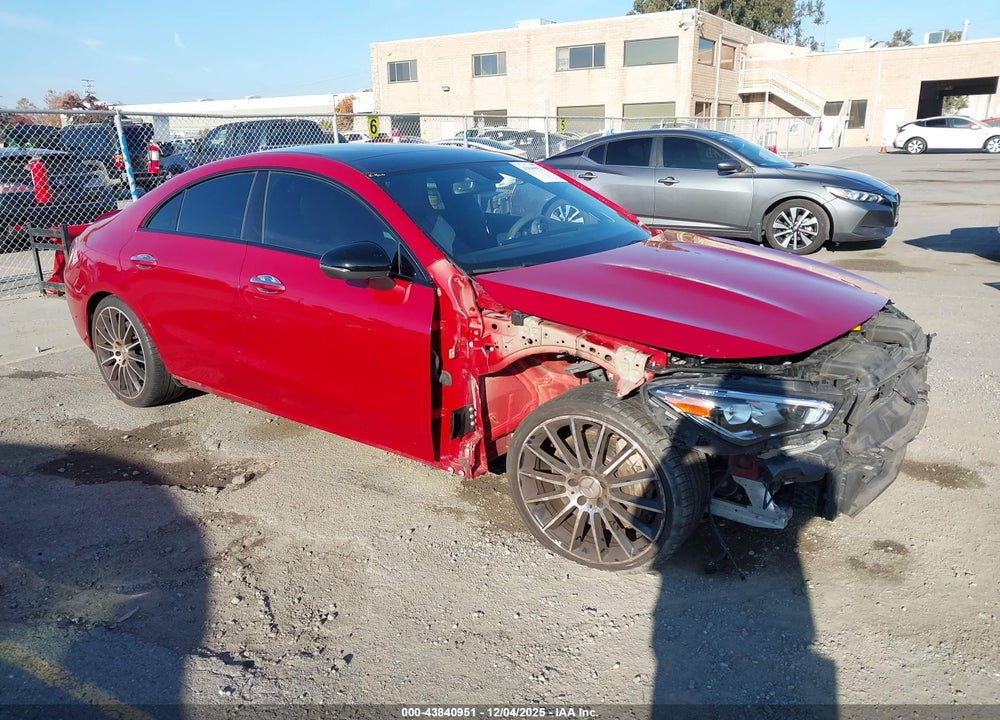 2021 MERCEDES-BENZ AMG CLA 35 4MATIC VIN: W1K5J5BB9MN221223