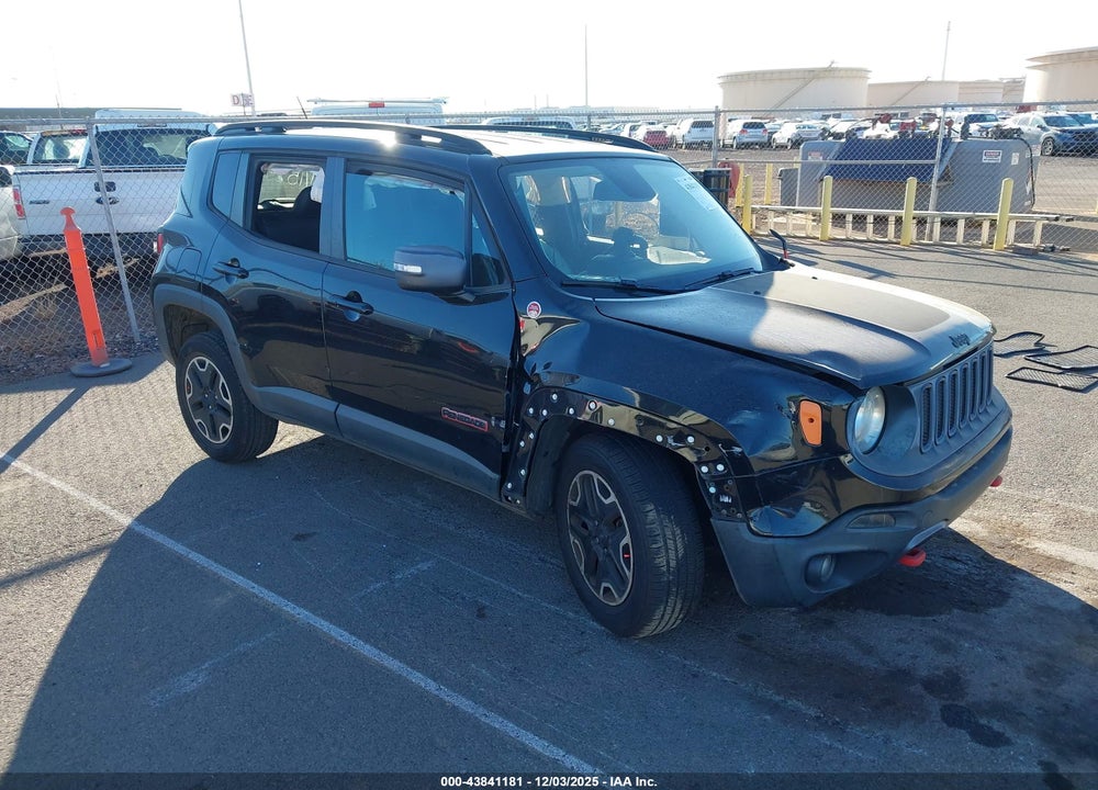 2016 JEEP RENEGADE TRAILHAWK VIN: ZACCJBCT3GPD11759