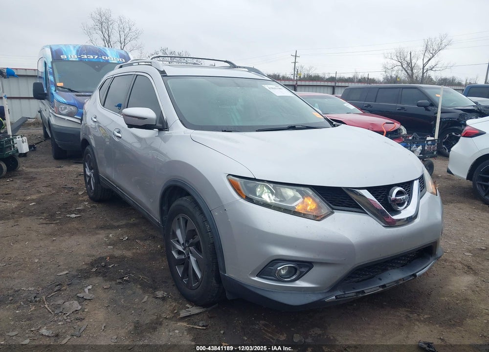 2016 NISSAN ROGUE SL VIN: 5N1AT2MT8GC922810