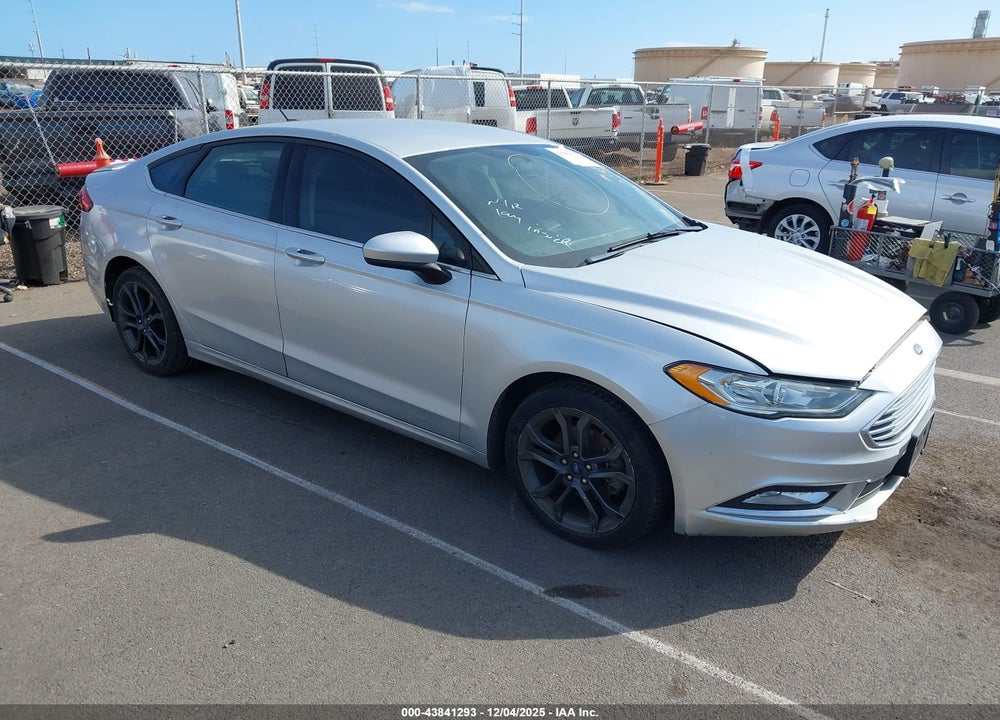2018 FORD FUSION S VIN: 3FA6P0G70JR167958
