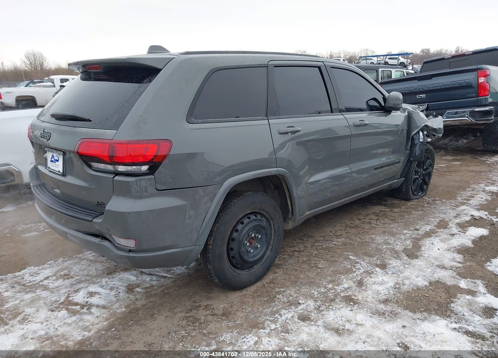 2021 JEEP GRAND CHEROKEE LAREDO X 4X4 VIN: 1C4RJFAG8MC769658