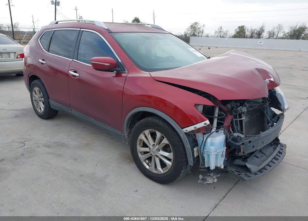 2016 NISSAN ROGUE VIN: KNMAT2MT6GP611518