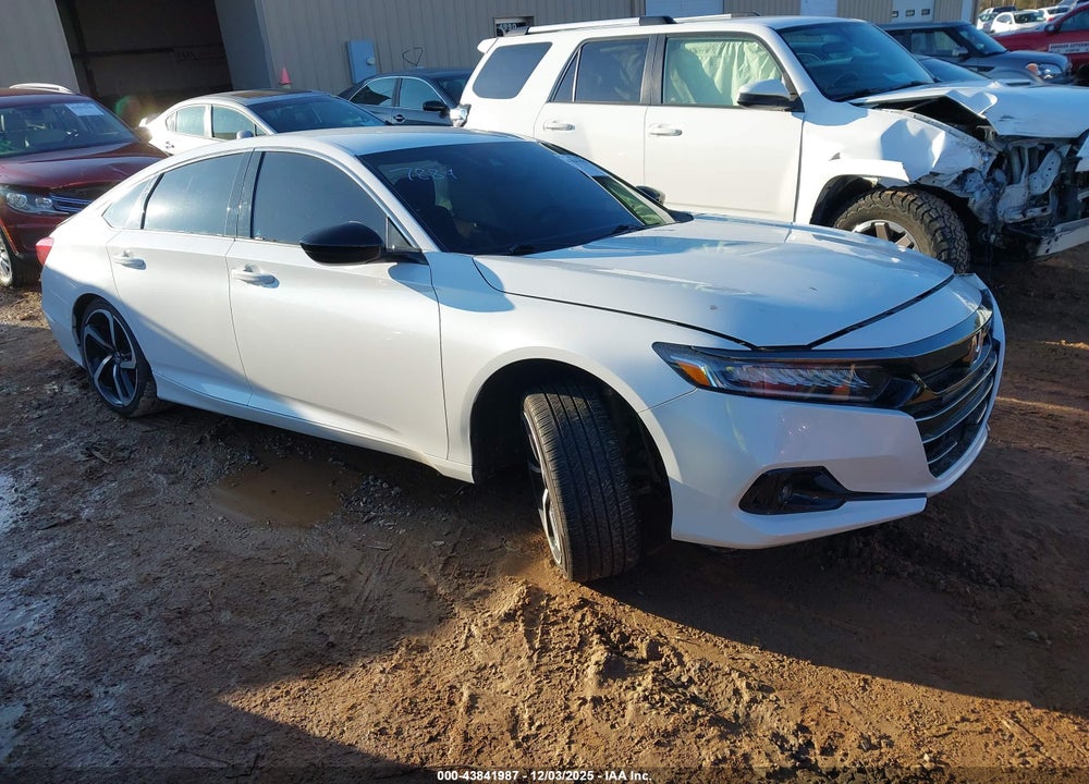 2022 HONDA ACCORD SPORT VIN: 1HGCV1F38NA007884