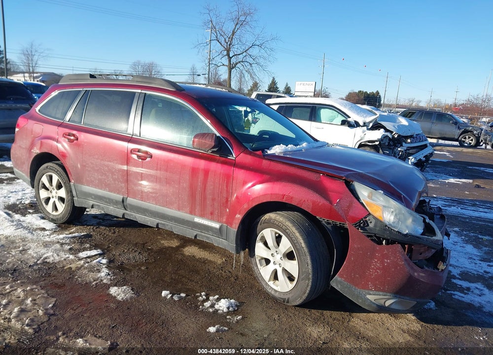 2011 SUBARU OUTBACK 2.5I PREMIUM VIN: 4S4BRCCC2B3319242