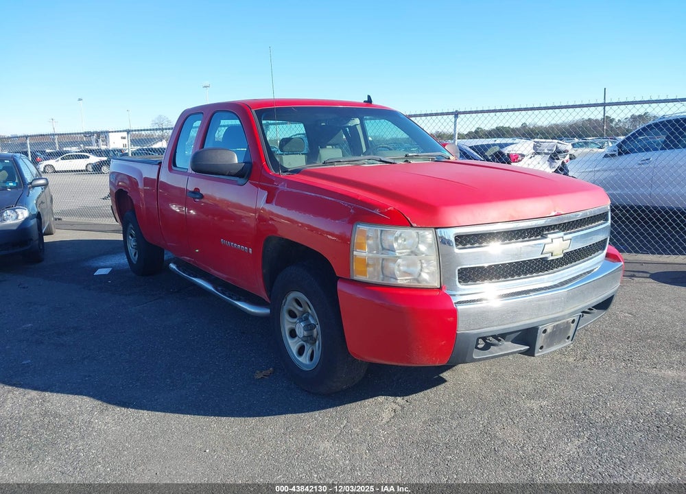 2008 CHEVROLET SILVERADO 1500 WORK TRUCK VIN: 1GCEK19C48E143406