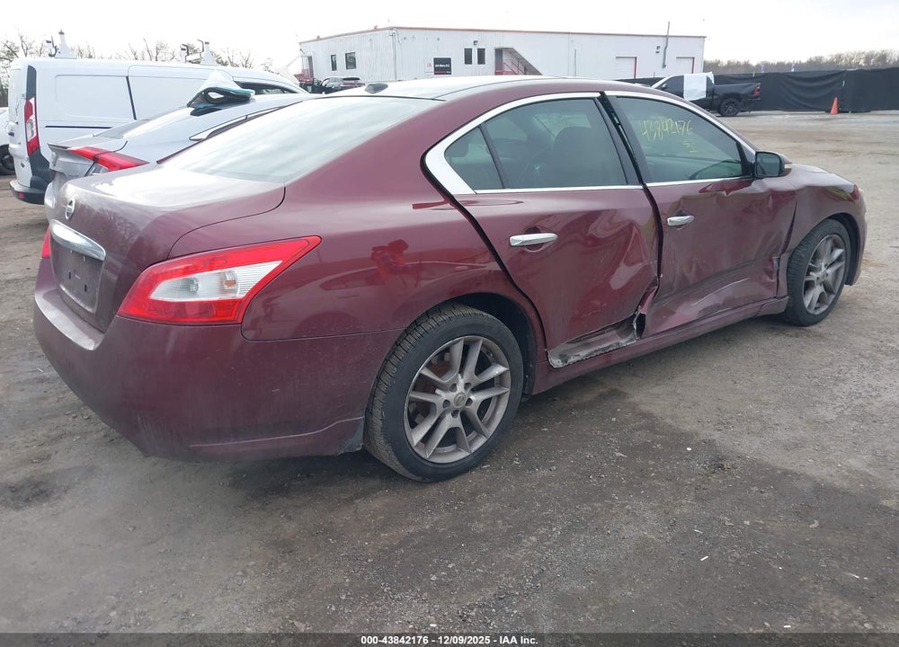 2009 NISSAN MAXIMA 3.5 SV VIN: 1N4AA51E59C832279