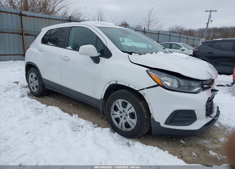 2019 CHEVROLET TRAX LS VIN: 3GNCJKSB5KL167116