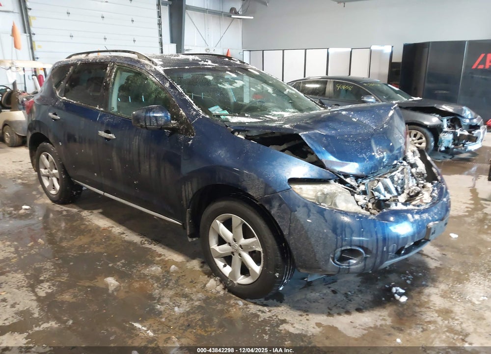2009 NISSAN MURANO S VIN: JN8AZ18W99W116174