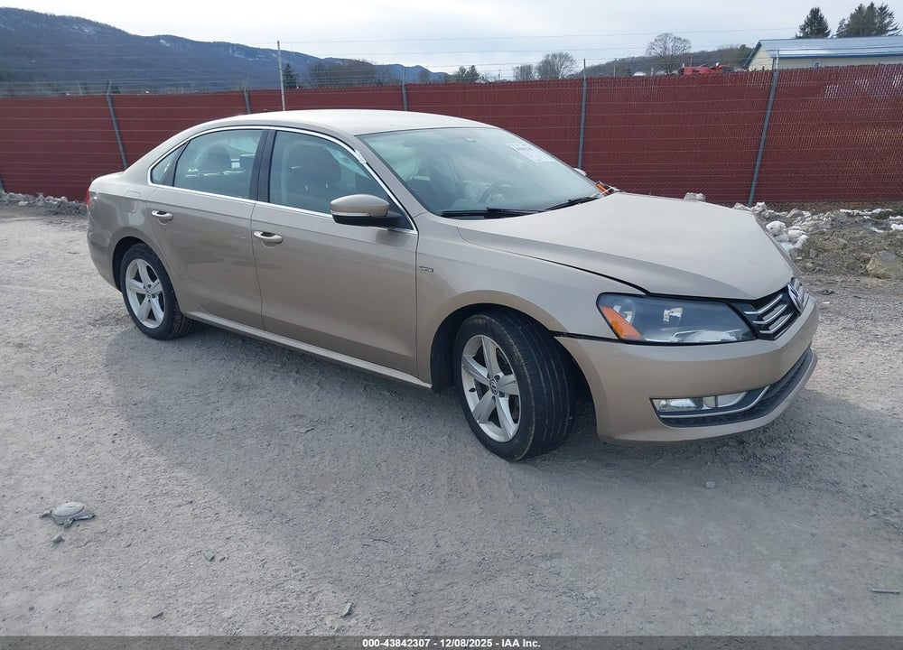 2015 VOLKSWAGEN PASSAT 1.8T LIMITED EDITION VIN: 1VWAT7A33FC110493