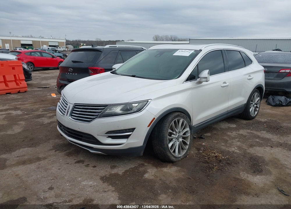 2015 LINCOLN MKC VIN: 5LMCJ1A92FUJ01516