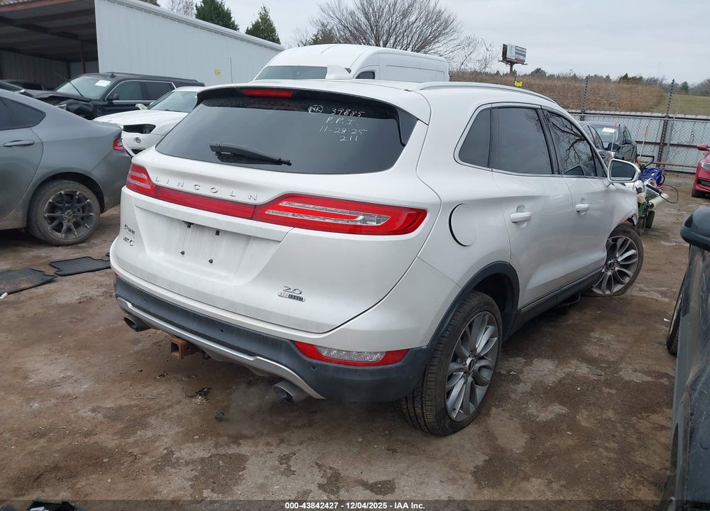 2015 LINCOLN MKC VIN: 5LMCJ1A92FUJ01516
