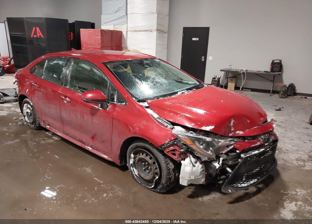 2021 TOYOTA COROLLA LE VIN: JTDEPMAE9MJ180629
