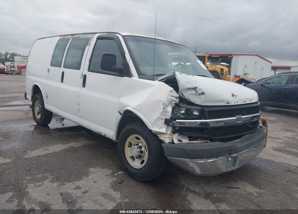 2010 CHEVROLET EXPRESS 2500 WORK VAN VIN: 1GCZGFBA8A1181517