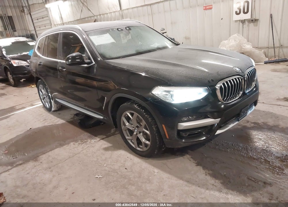 2021 BMW X3 XDRIVE30I VIN: 5UXTY5C06M9E78182