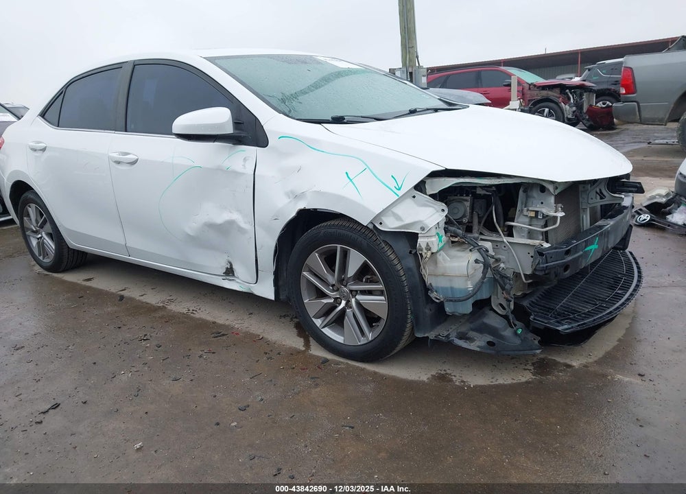 2014 TOYOTA COROLLA LE ECO PLUS VIN: 5YFBPRHE8EP019790