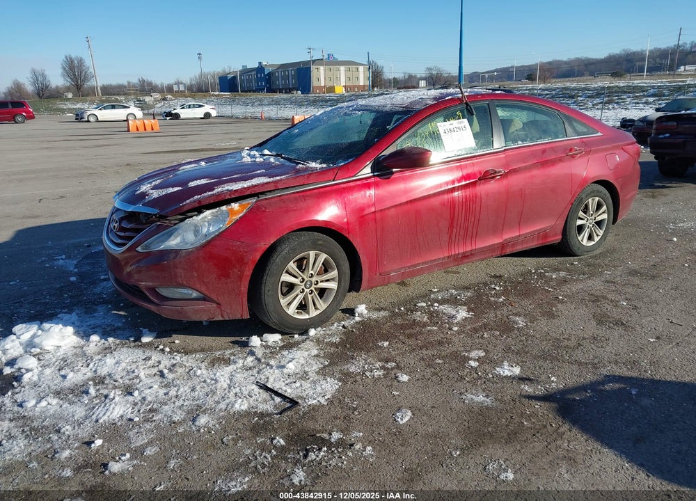 2013 HYUNDAI SONATA GLS VIN: 5NPEB4AC0DH730242