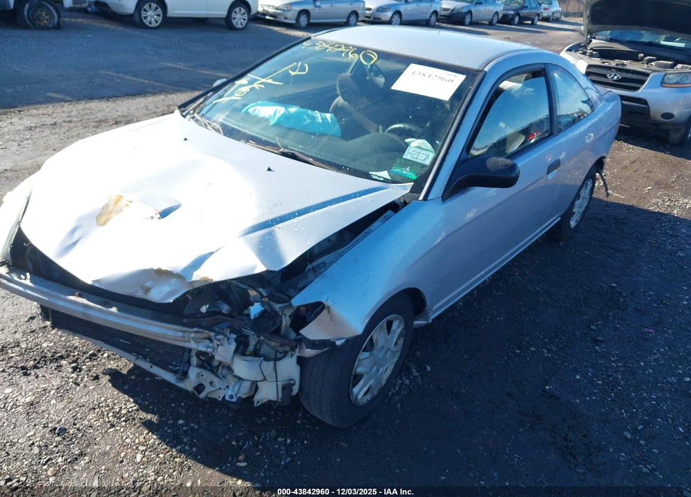 2005 HONDA CIVIC DX V VIN: 1HGEM21165L025313