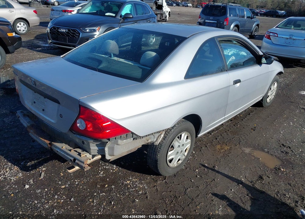2005 HONDA CIVIC DX V VIN: 1HGEM21165L025313
