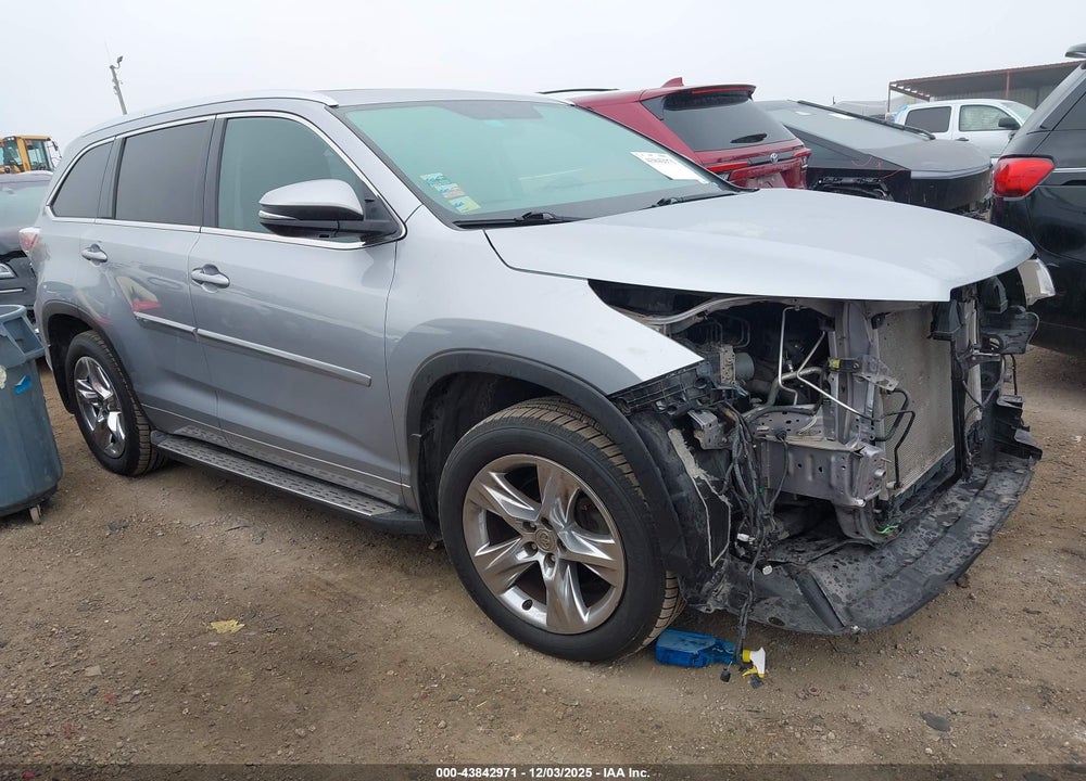 2014 TOYOTA HIGHLANDER LIMITED V6 VIN: 5TDYKRFH5ES011790