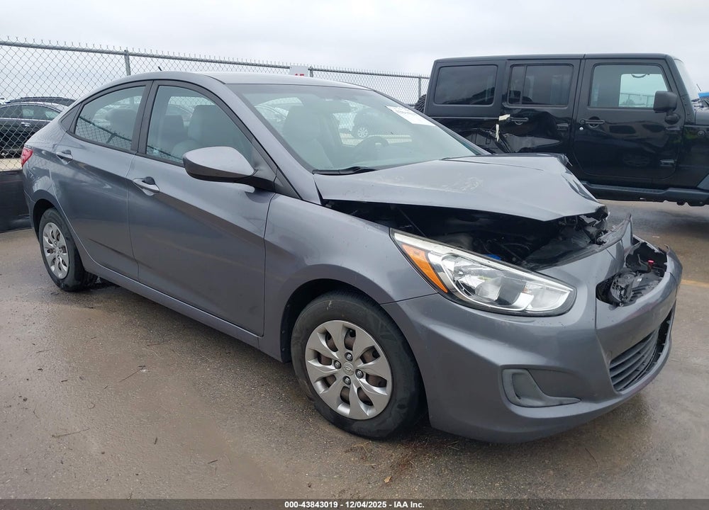 2017 HYUNDAI ACCENT SE VIN: KMHCT4AE5HU318900