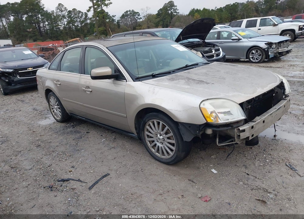 2005 MERCURY MONTEGO PREMIER VIN: 1MEFM42125G602116