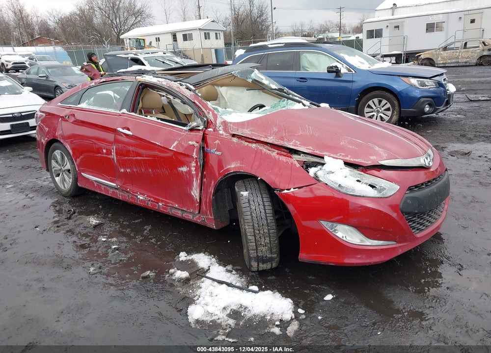 2013 HYUNDAI SONATA HYBRID LIMITED VIN: KMHEC4A44DA068190